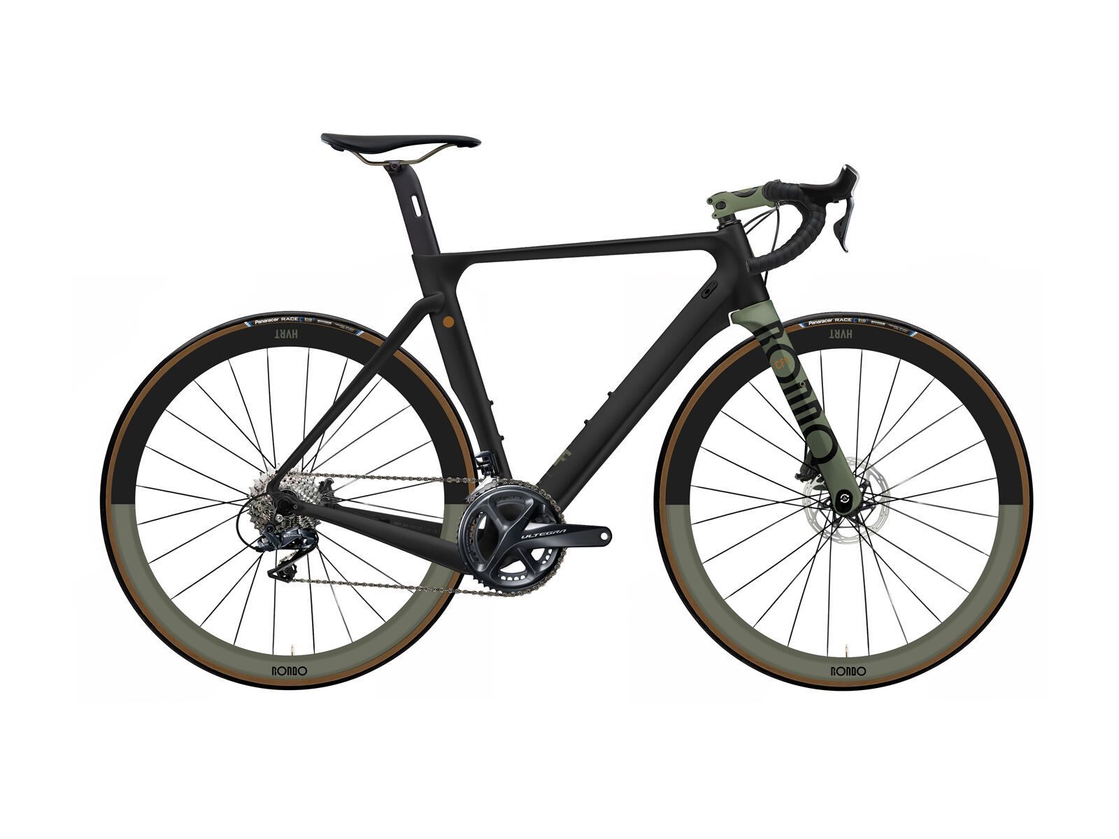 Rondo Hvrt CF1, black/green - Bild 1