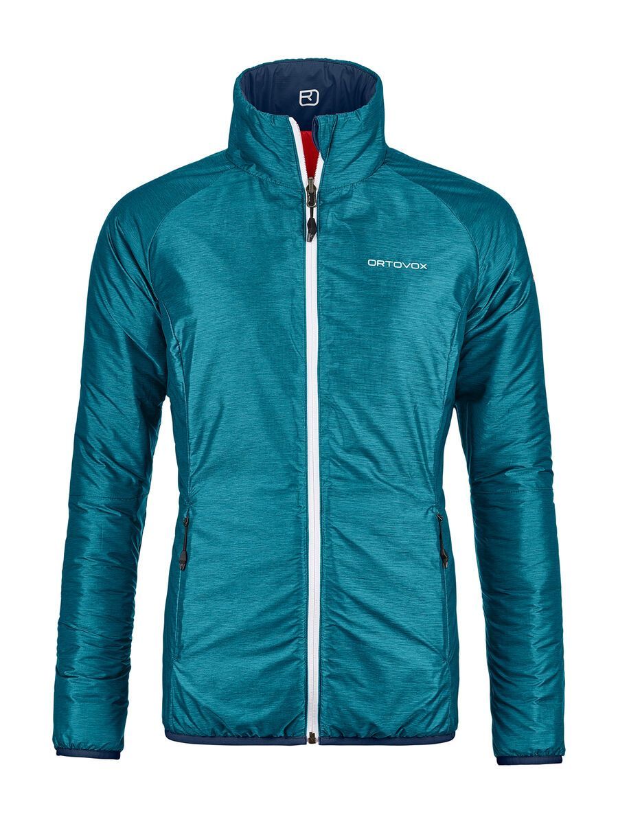 Ortovox Swisswool Light Piz Bial Jacket W, aqua blend - Bild 2
