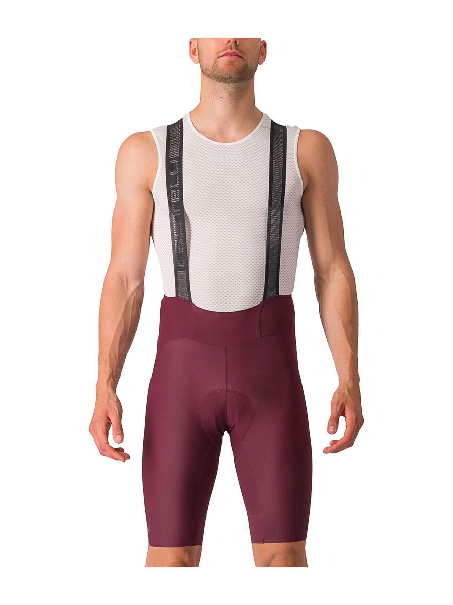 Castelli Espresso Bibshort, deep bordeaux - Bild 1
