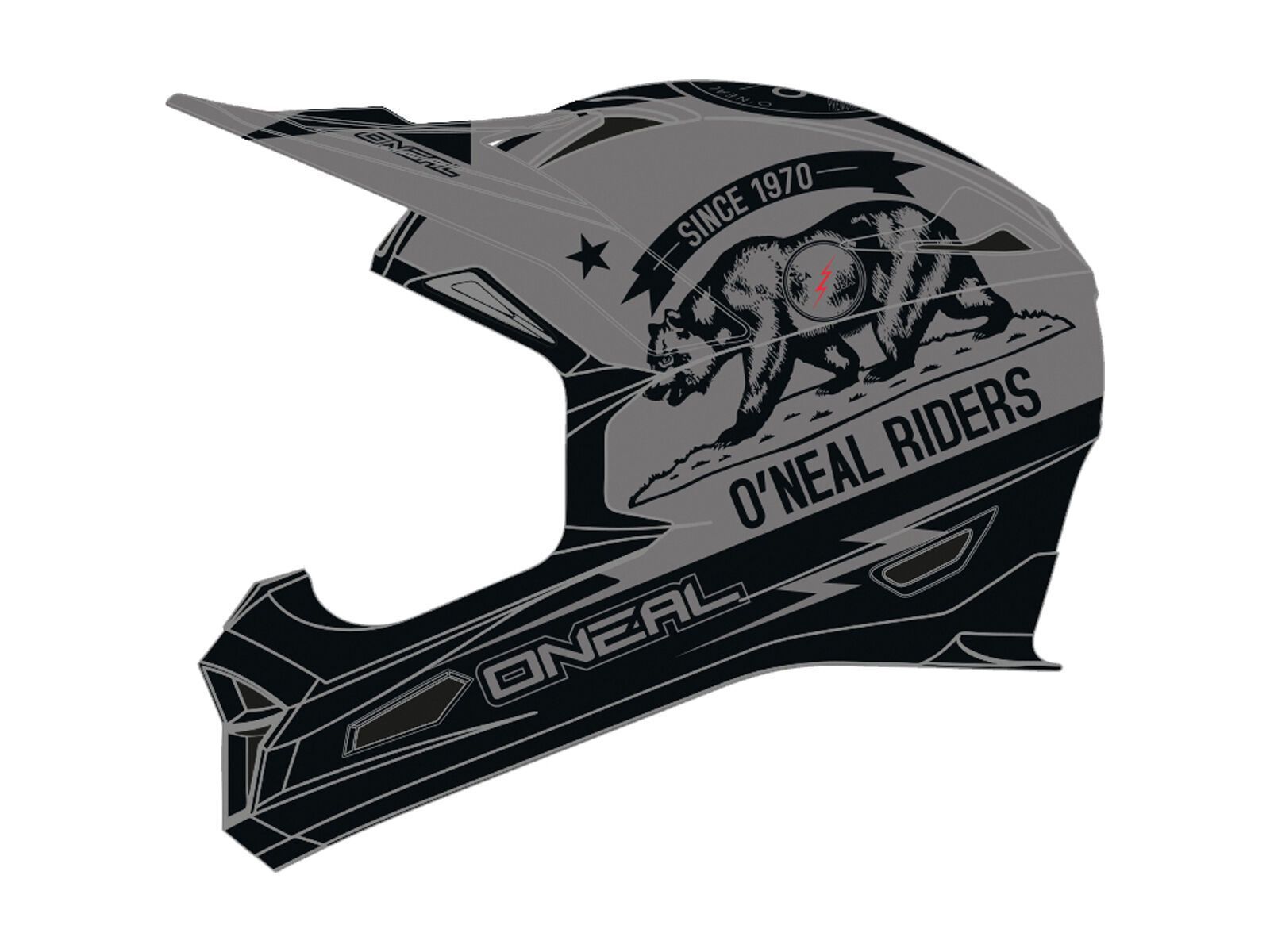 ONeal Fury RL Helmet California, black/grey - Bild 1