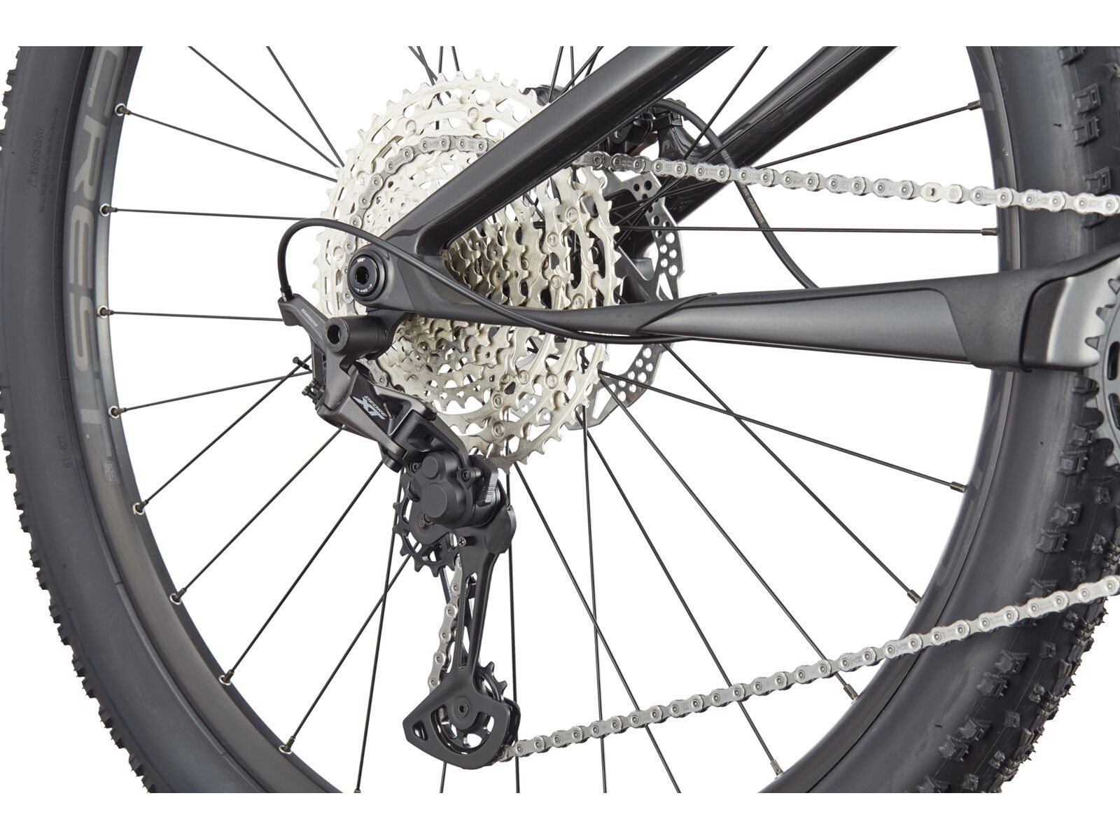 Cannondale Scalpel 4, jet black, raw carbon/mercury - Bild 5