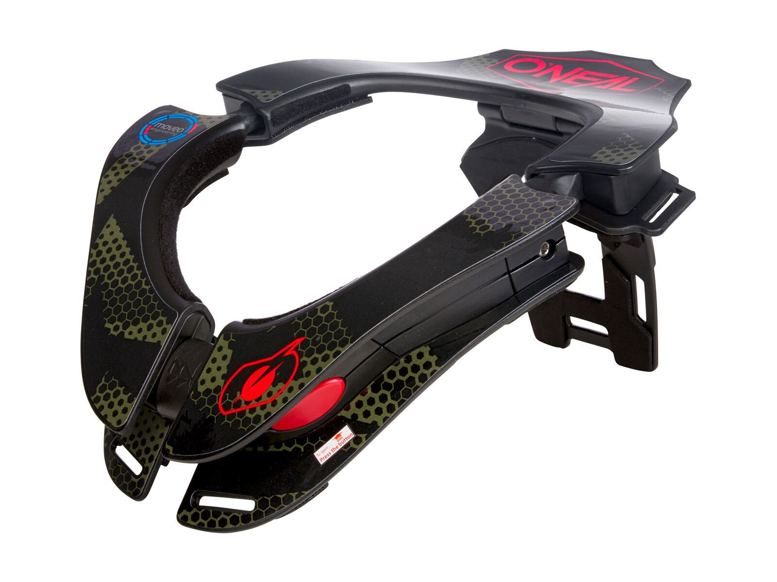 ONeal Tron Neckbrace Covert, black/green - Bild 1