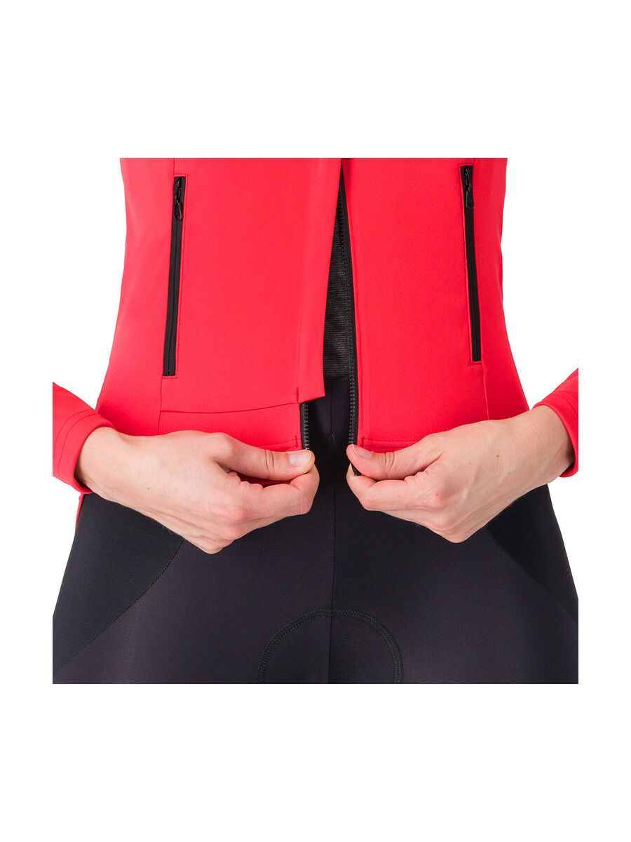 Castelli Perfetto RoS 3 W Jacket, hibiscus/black reflex - Bild 8