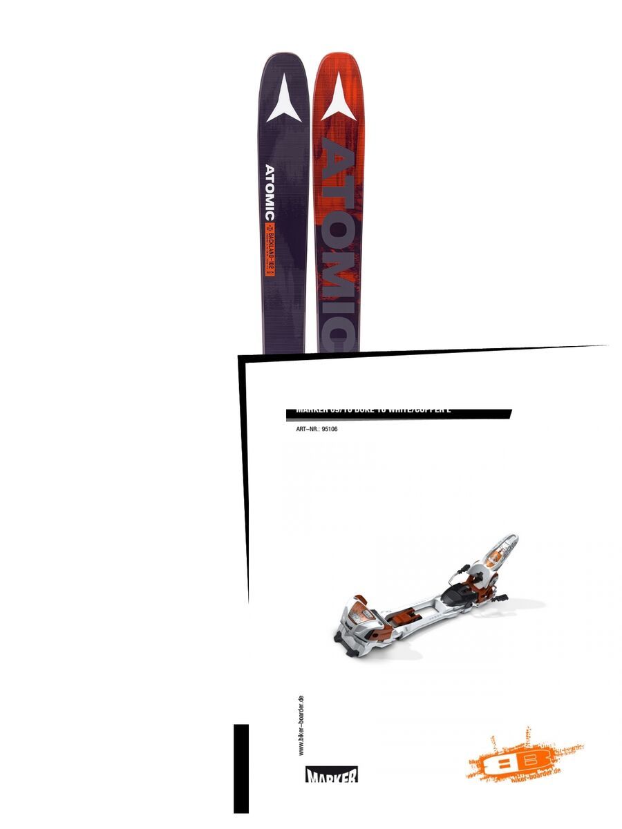 Set: Atomic Backland FR 102 2017 + Marker Duke 16 (95106S) - Bild 1