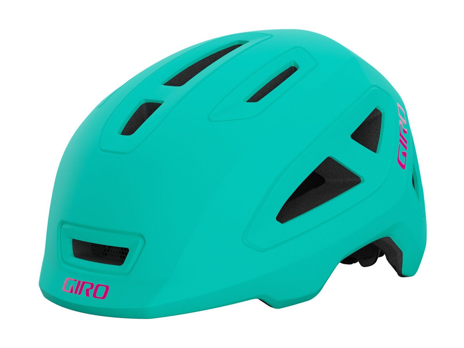 Giro Scamp II LED, matte screaming teal/bright pink - Bild 1