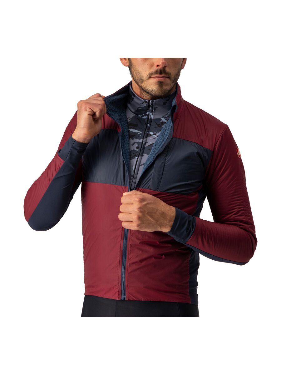 Castelli Unlimited Puffy Jacket, bordeaux/indigo - Bild 5