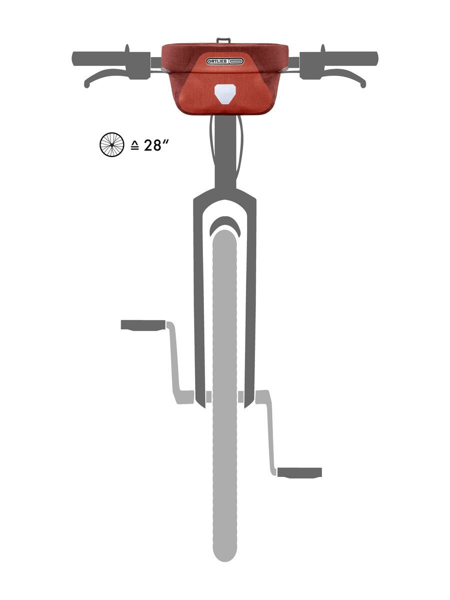 ORTLIEB Ultimate Plus 5 L, salsa - dark chili - Bild 5
