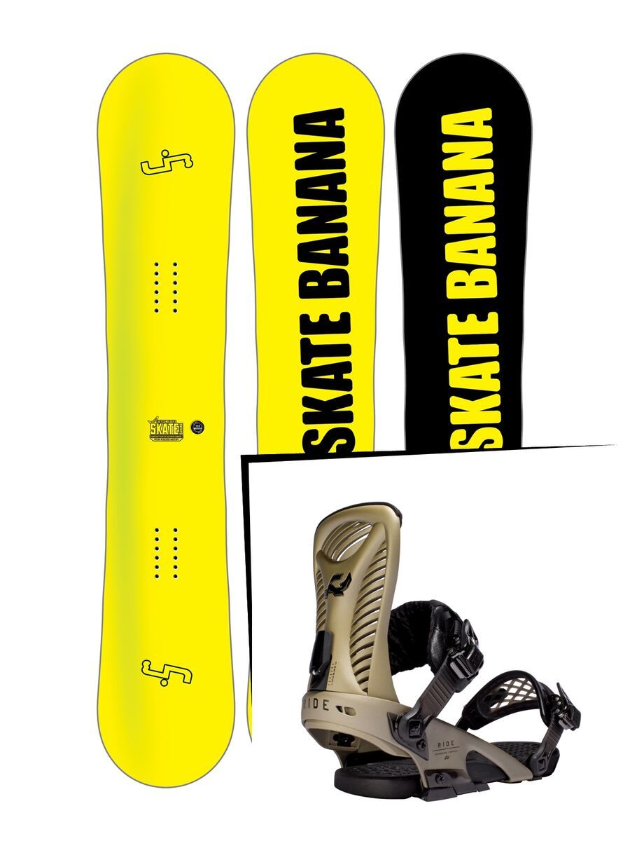 Set: Lib Tech Sk8 Banana 10 years 2017 + Ride Capo (1487146S) - Bild 1