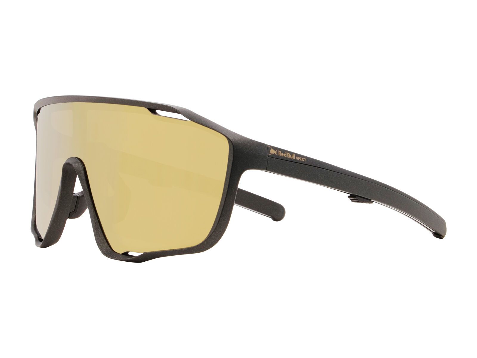 Red Bull Spect Eyewear Kraft, Brown Gold Mirror / green - Bild 4
