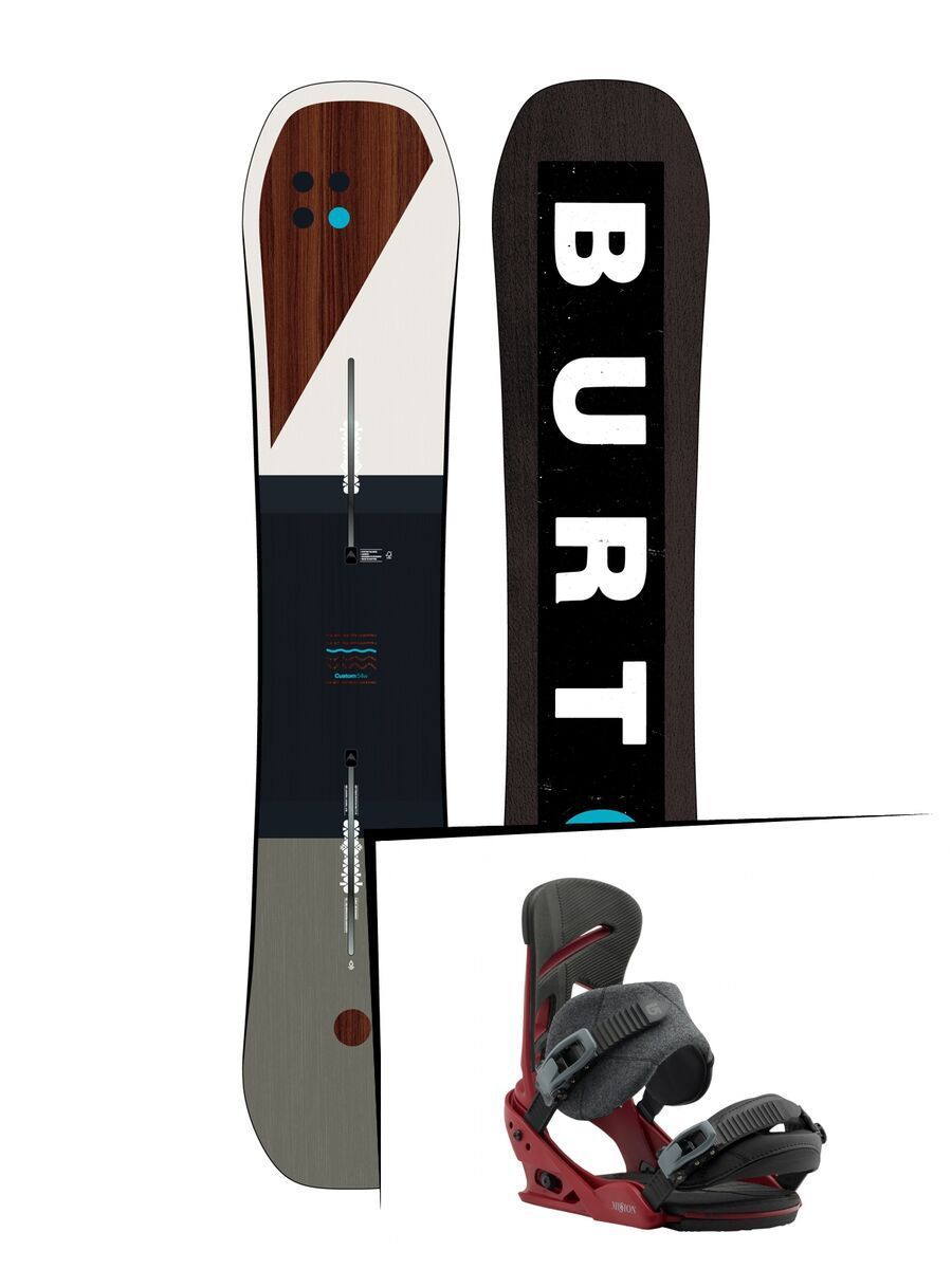 Set: Burton Custom 2019 +  Mission (1931058S) - Bild 1