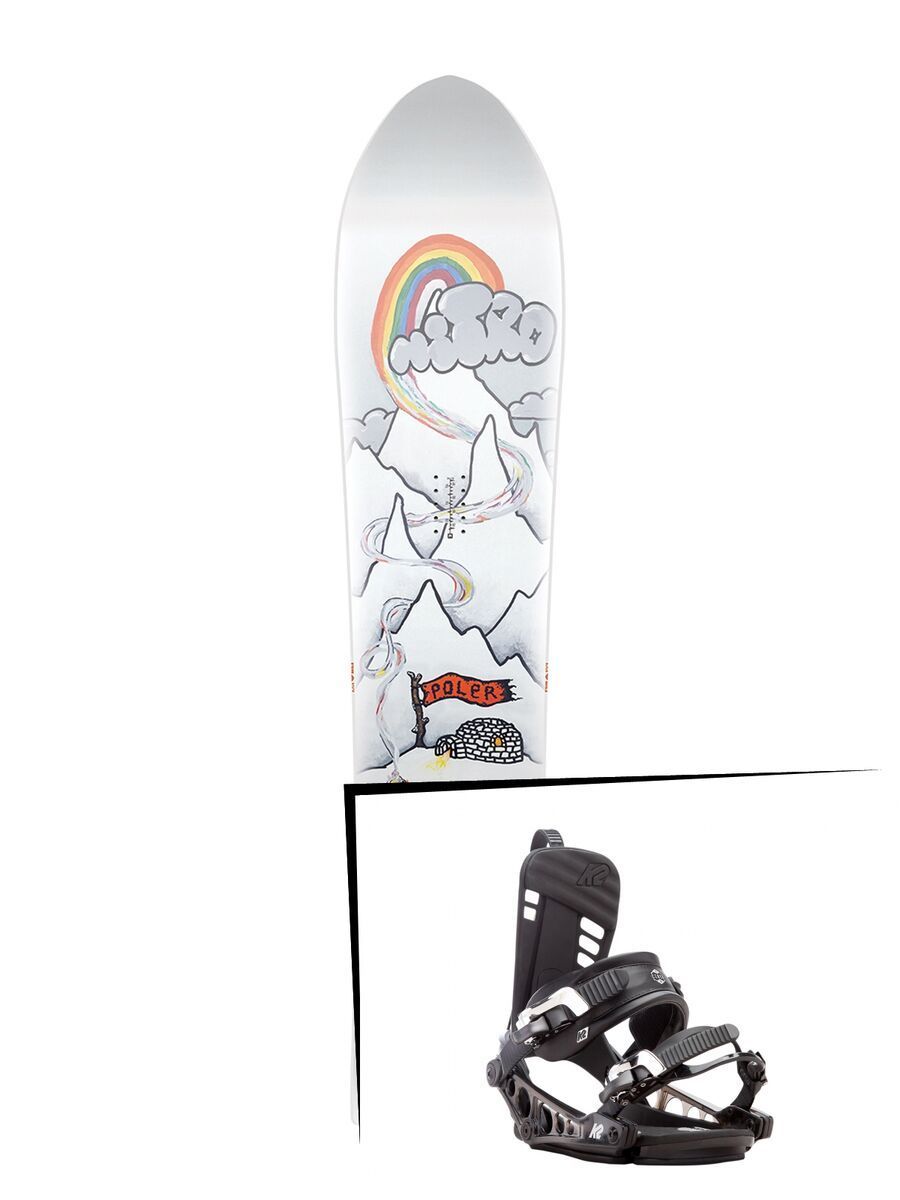 Set: Nitro Quiver Pow 2017 + K2 Cinch CTX (1728771S) - Bild 1