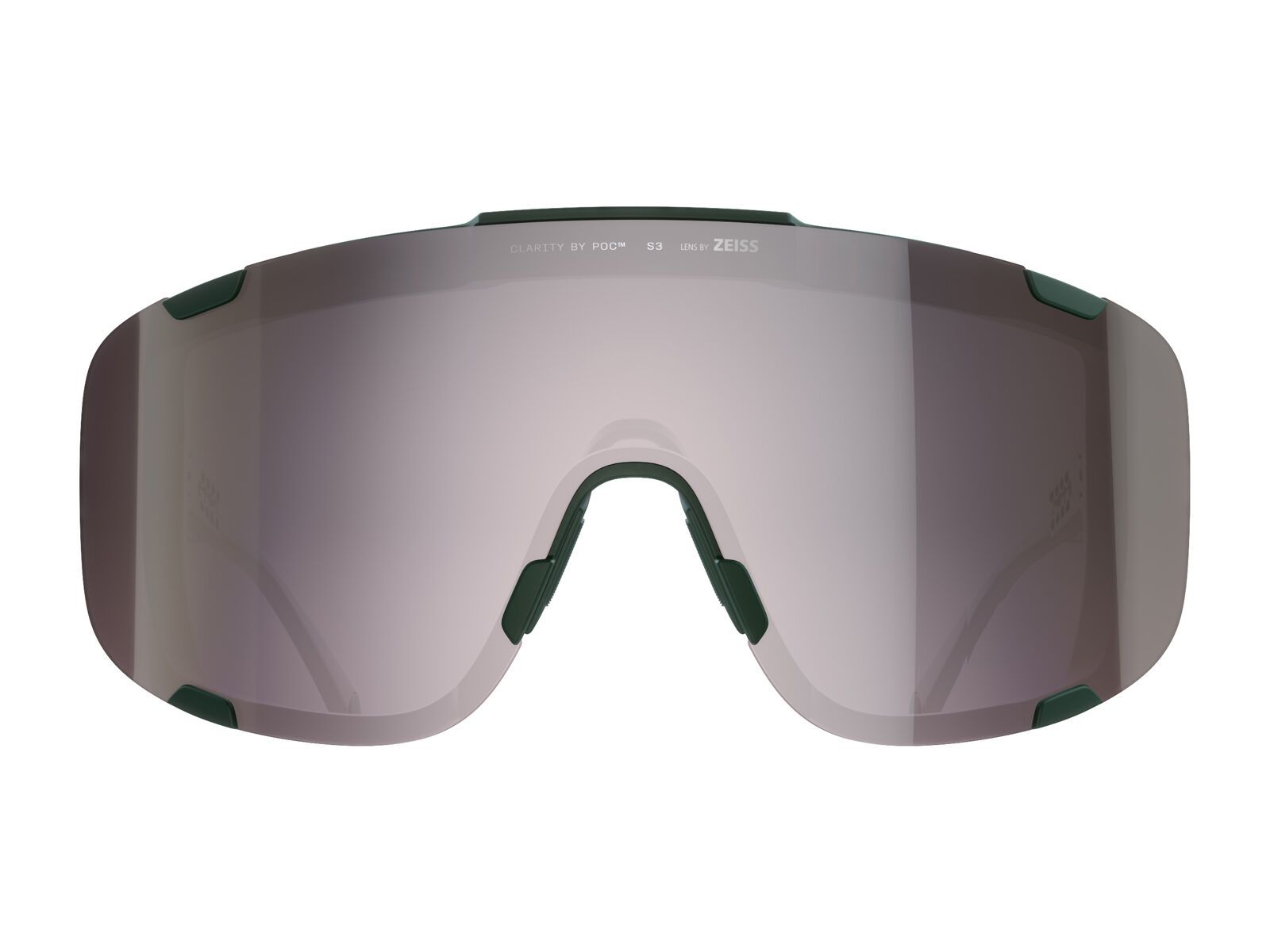 POC Devour, Clarity Road/Sunny Silver / pargasite green - Bild 2