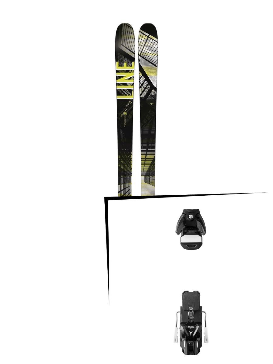 Set: Line Tom Wallisch Pro 2018 + Atomic STH 13 WTR black/gun metal - Bild 1