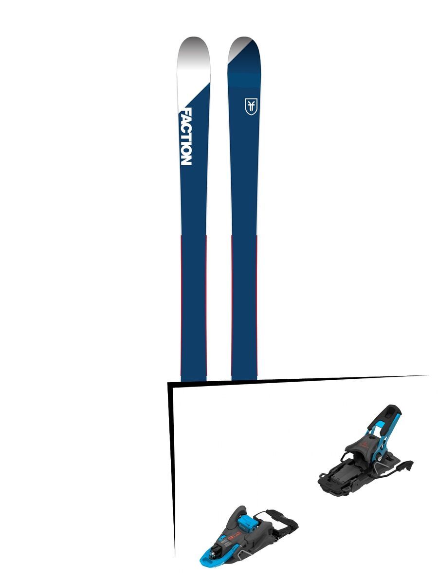 Set: Faction Candide 1.0 2018 + Salomon S/Lab Shift MNC blue/black - Bild 1