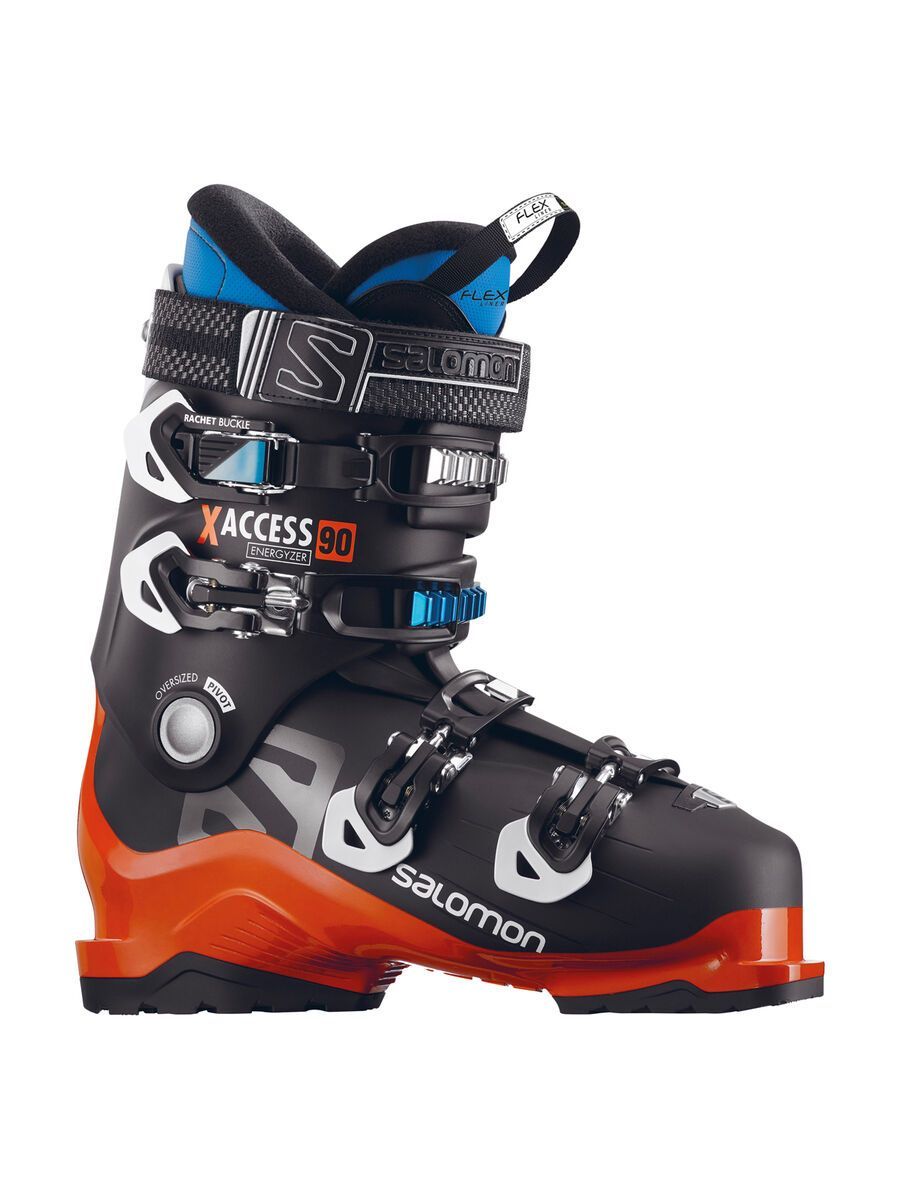 Salomon X Access 90, black/orange/indigo blue - Bild 1