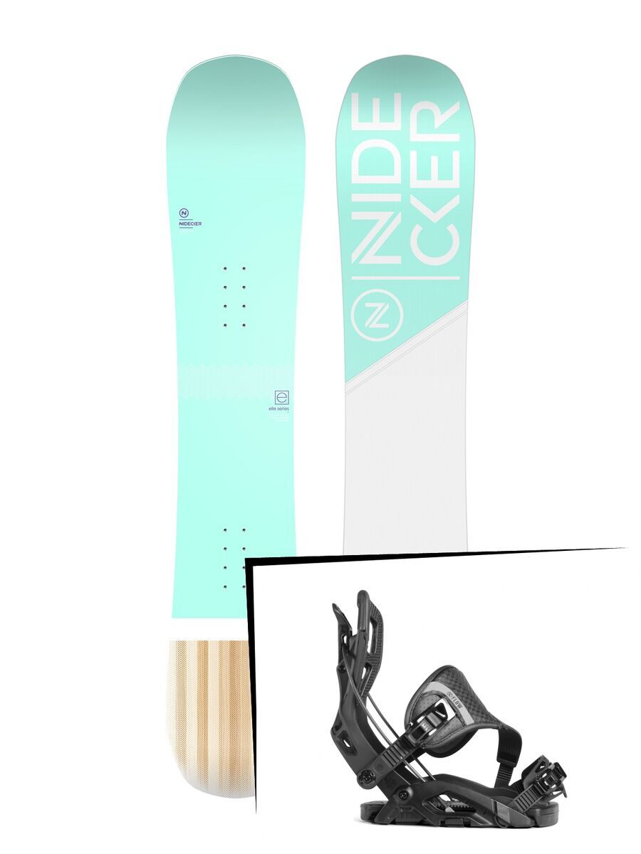 Set: Nidecker Elle 2019 + Flow Fuse (2226545S) - Bild 1