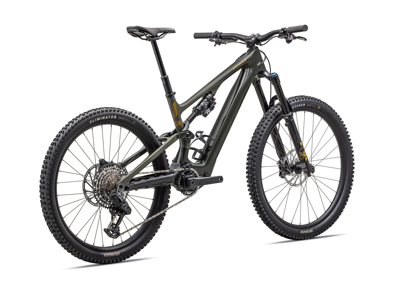 Specialized Turbo Levo SL Expert Carbon, dark moss/oak green/harvest gold - Bild 3