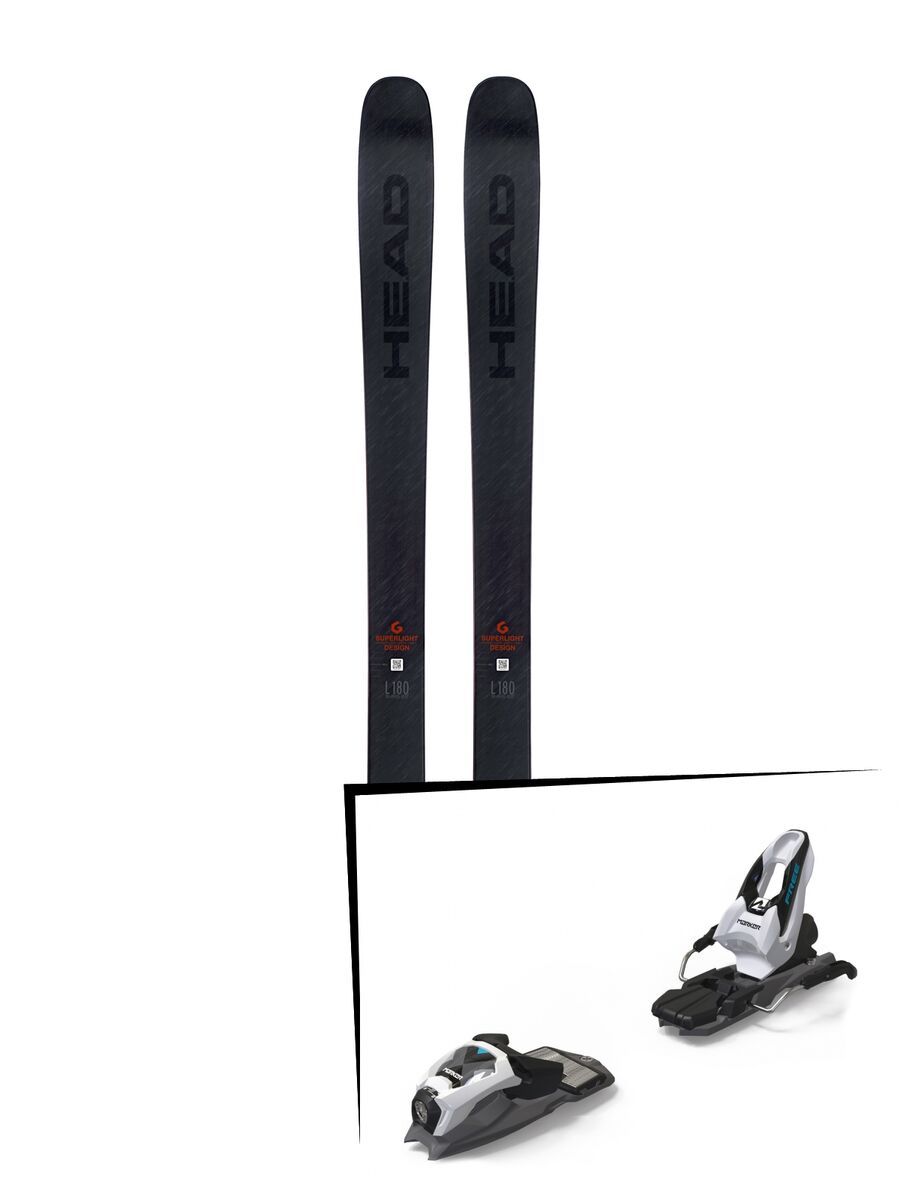 Set: Head Kore 99 2019 + Marker Free 8 black/white - Bild 1