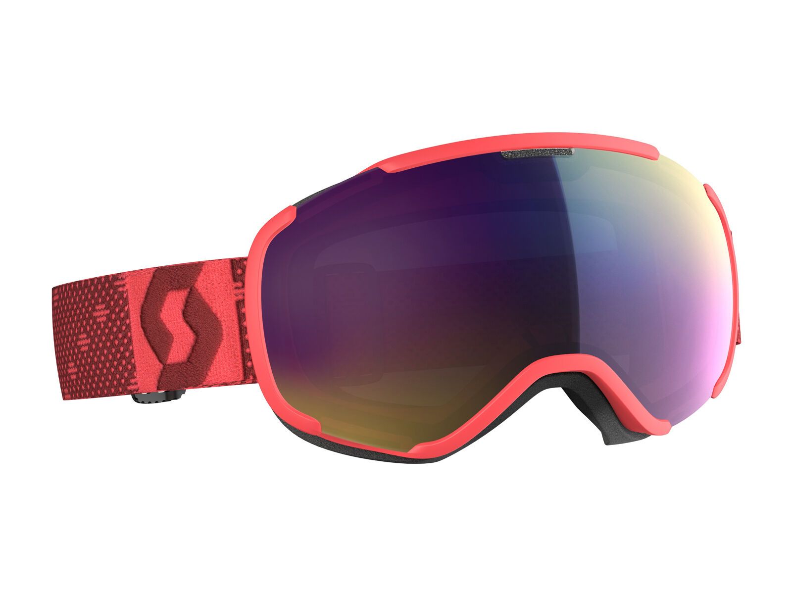 Scott Faze II, pink/Lens: enhancer teal chrome - Bild 1