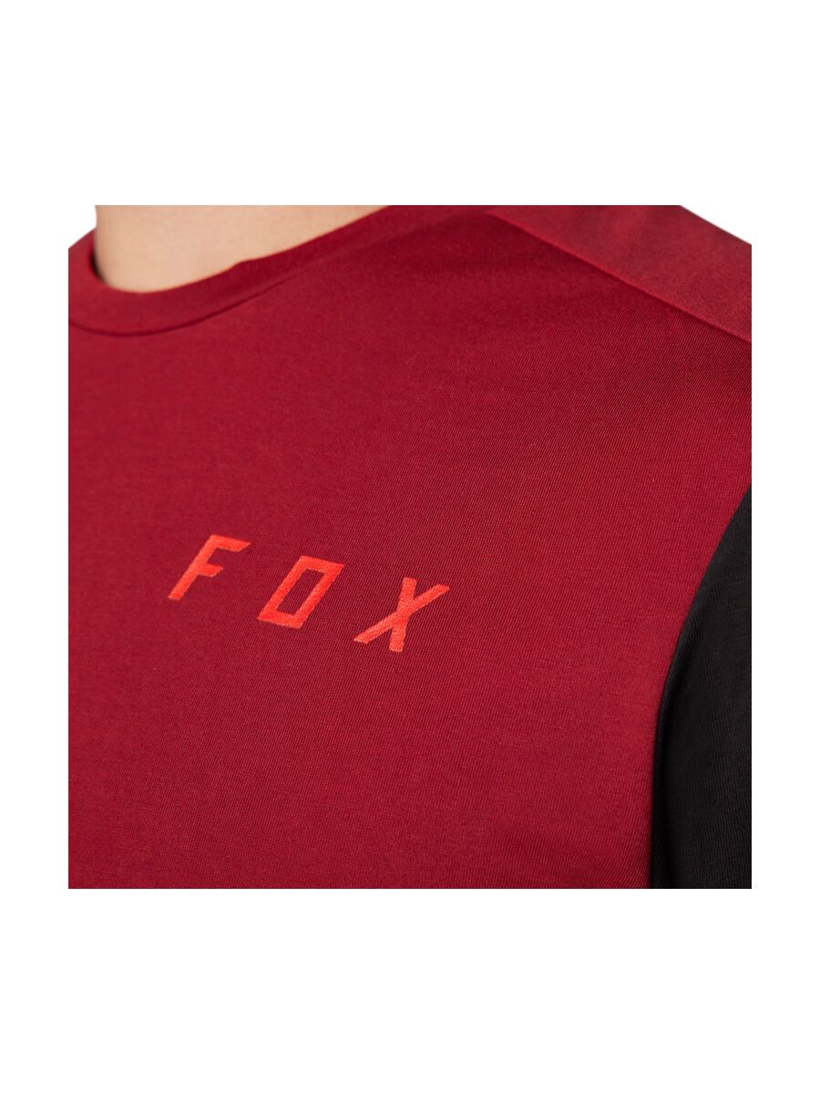 Fox Ranger Drirelease SS Jersey Race, bordeaux - Bild 6