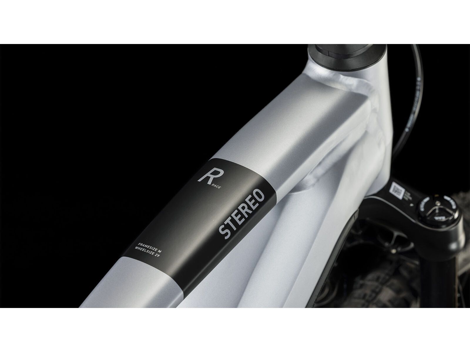 Cube Stereo Hybrid 120 Race 625 27.5, polarsilver´n´black - Bild 3