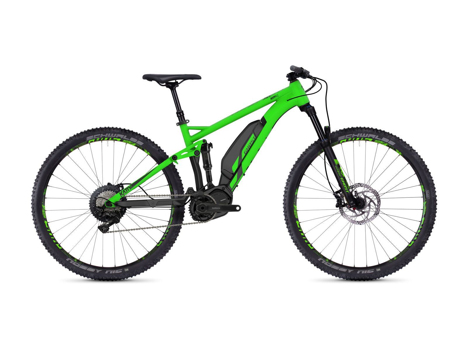 Ghost Hybride Kato FS S4.9 AL, neon green/night black - Bild 1