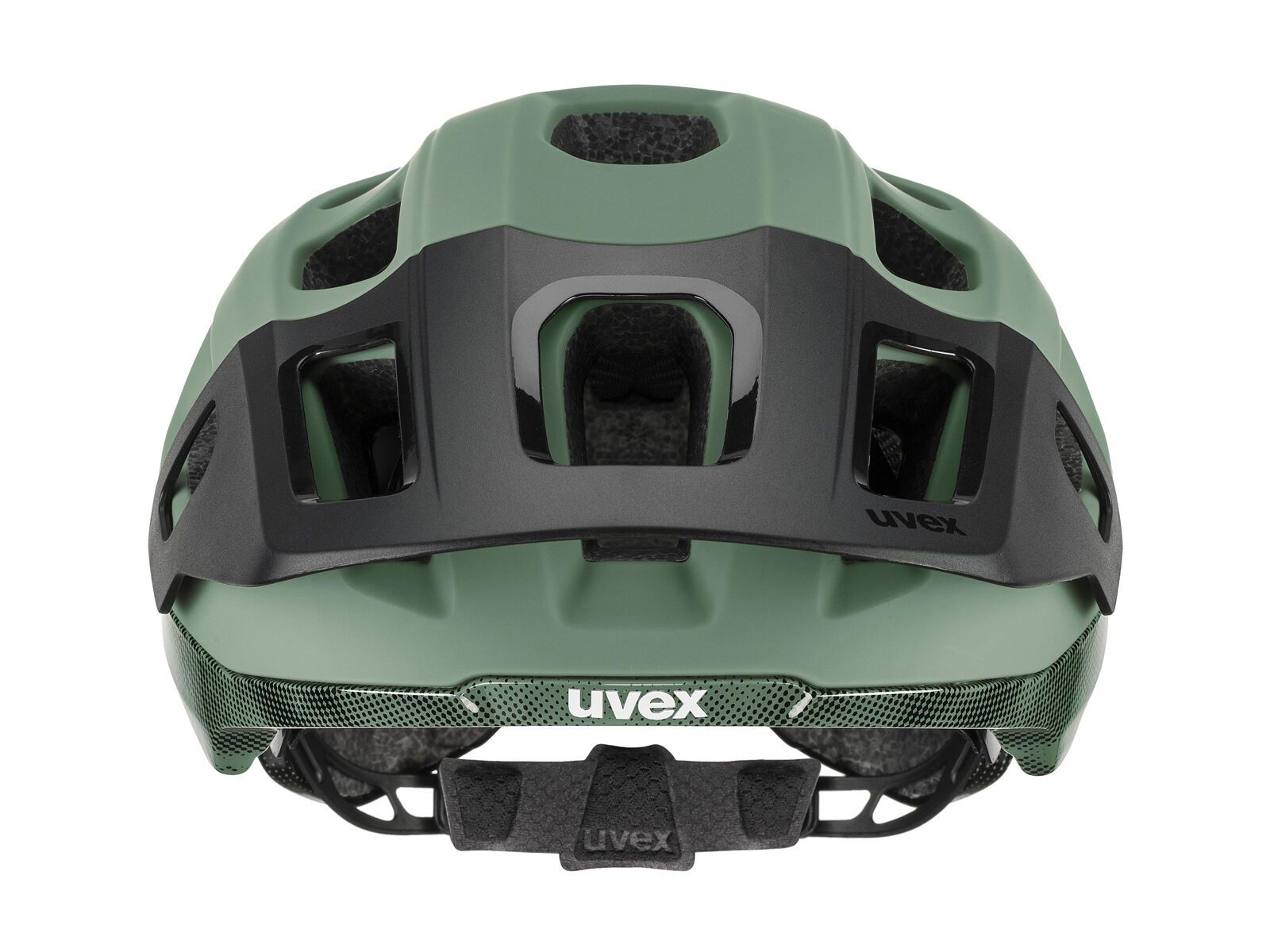 uvex react MIPS, moss green-black matt - Bild 2