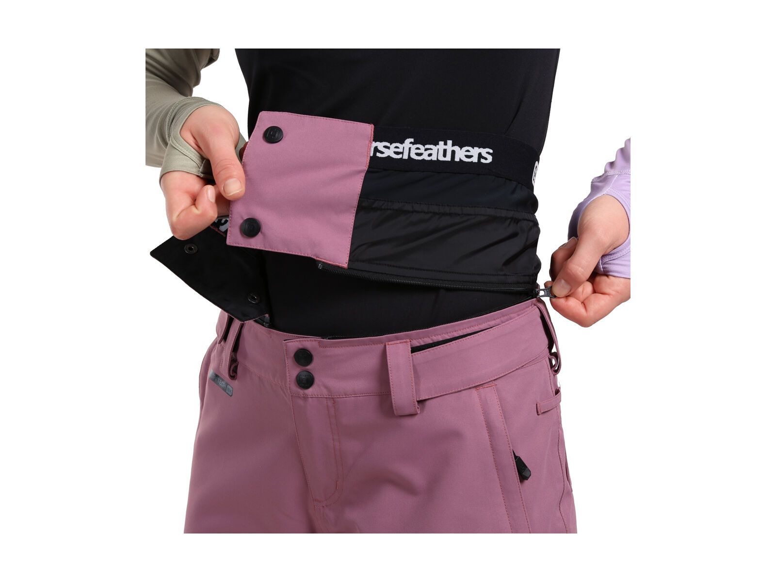 Horsefeathers Lotte II Shell Pants, dusky orchid - Bild 6