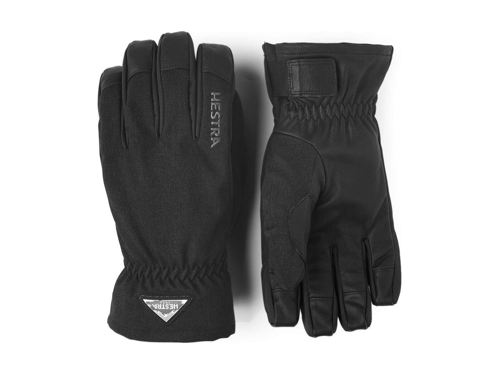 Hestra Powder Short 5 Finger, black - Bild 1