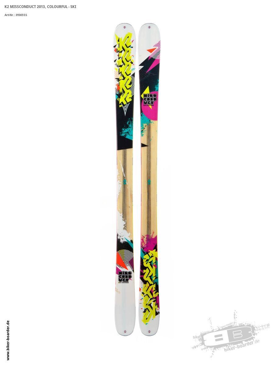 K2 SKI Set: Missconduct 2013 + Marker Squire 11 - Bild 2
