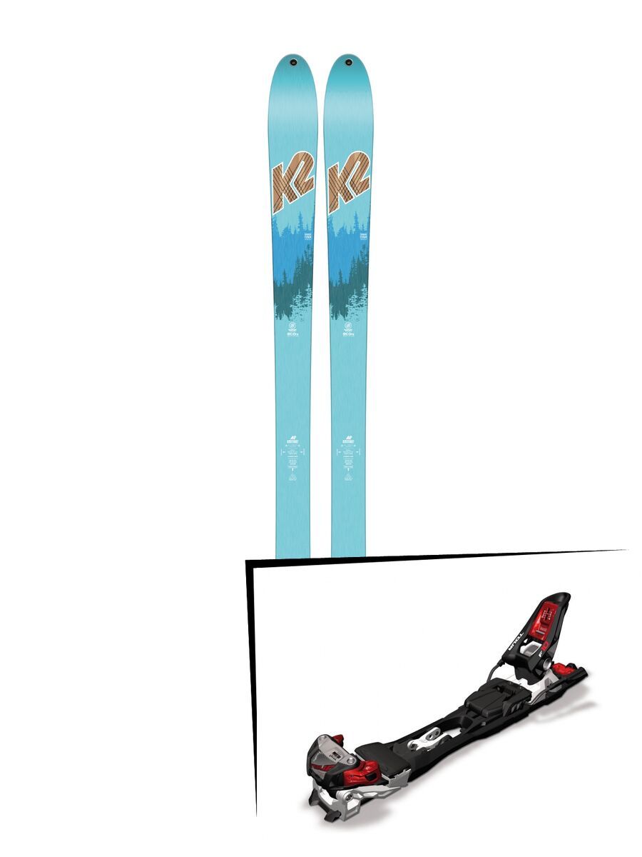 Set: K2 SKI TalkBack 82 ECOre 2018 + Marker F10 Tour black/white/red - Bild 1