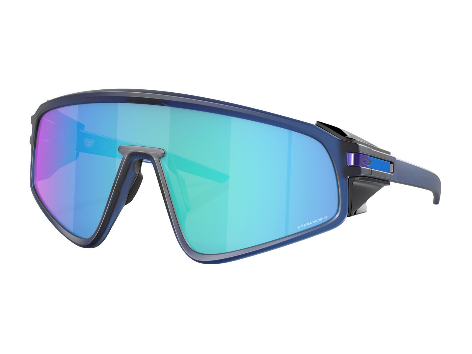 Oakley Latch Panel, Prizm Sapphire / matte trans navy - Bild 1