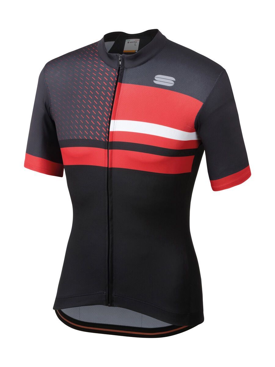 Sportful Team 2.0 Drift Jersey, black/anthracite/red - Bild 1