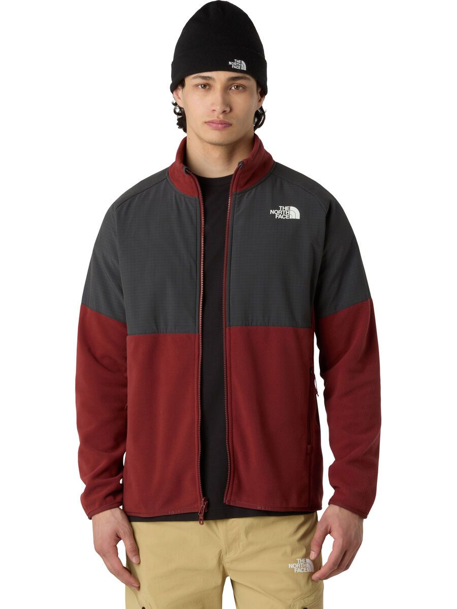 The North Face Men’s Glacier Heavyweight Full Zip, sumac/asphalt grey - Bild 4