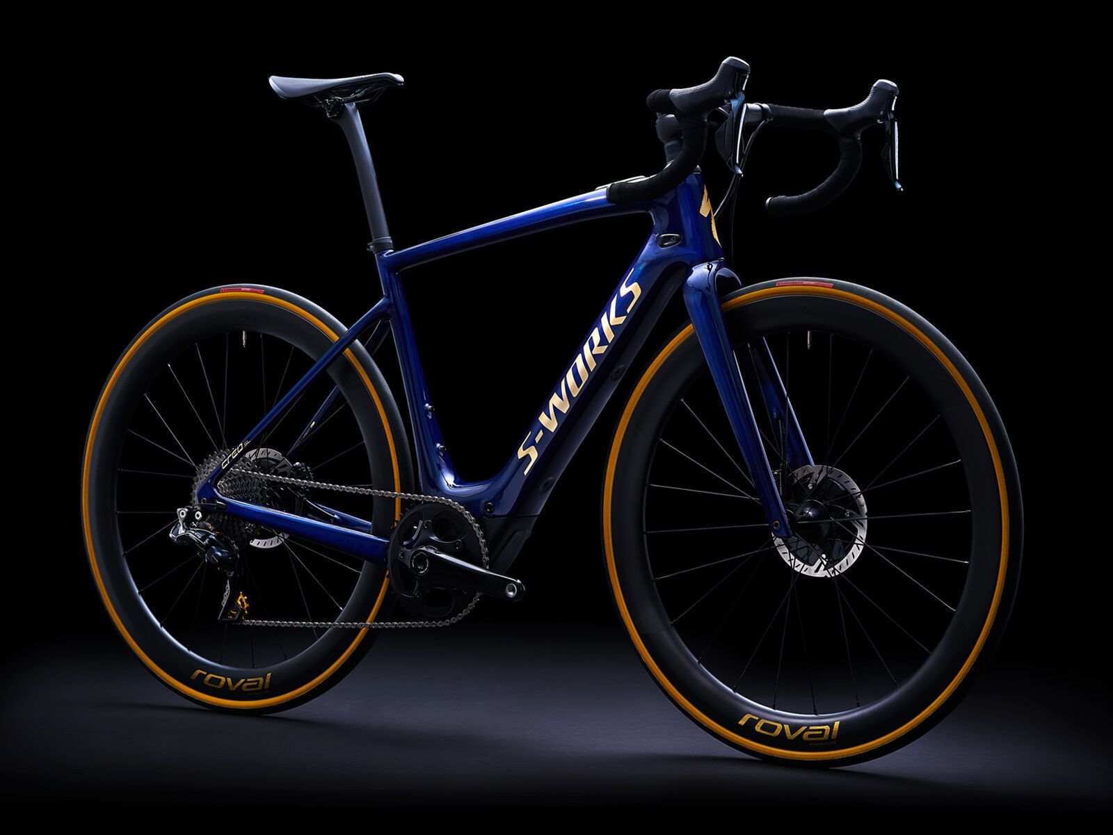 Specialized S-Works Turbo Creo SL Founder's Edition, spectral blue brushed gold - Bild 5