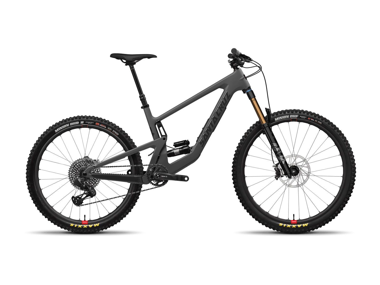 Santa Cruz Bronson CC / X01 AXS / RSV / MX, matte dark matter - Bild 1