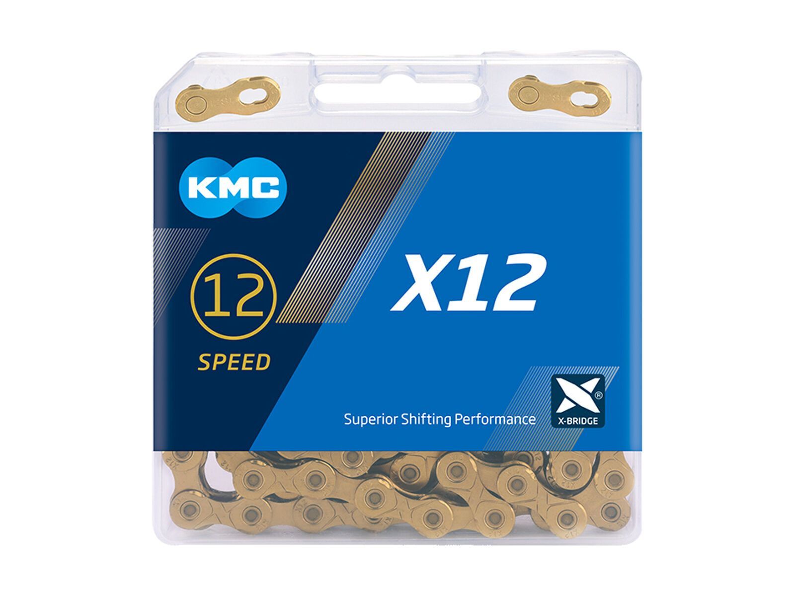 KMC X12 Ti-N - 12-fach, 126 Glieder, gold - Bild 2