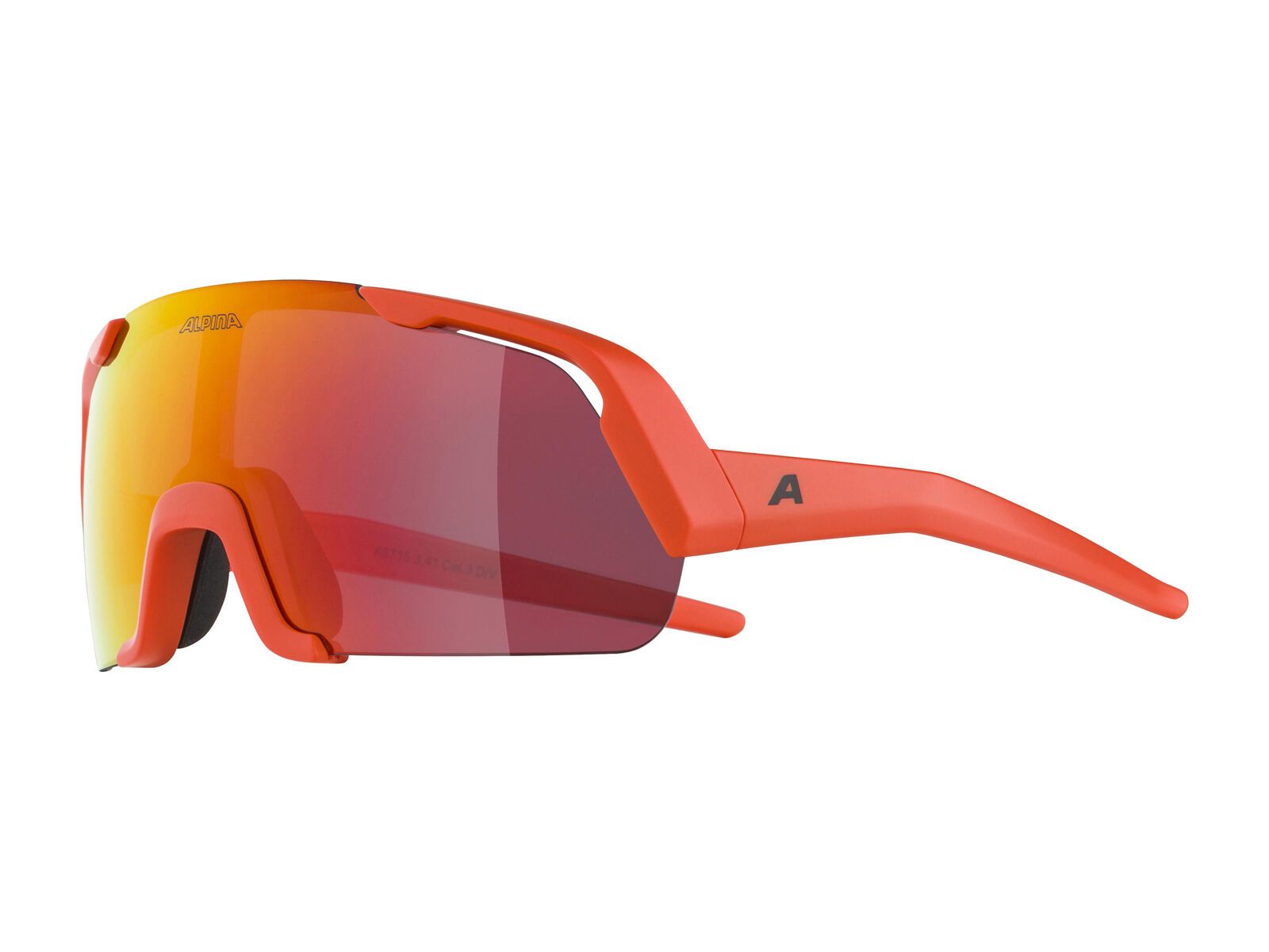 Alpina Rocket Youth, Mirror Yellow / pumking-orange matt - Bild 1