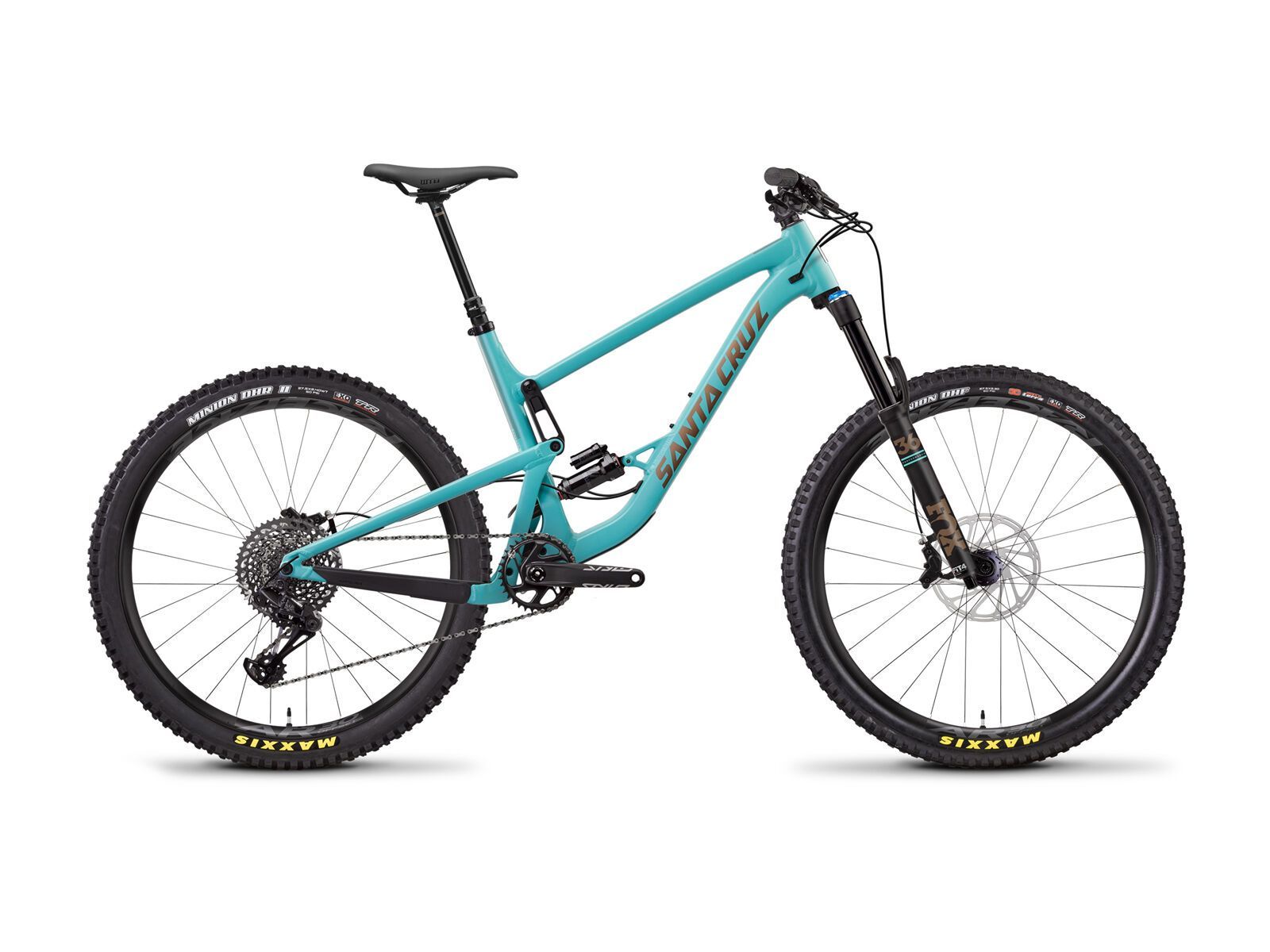 Santa Cruz Bronson AL S, industry blue and gold - Bild 1