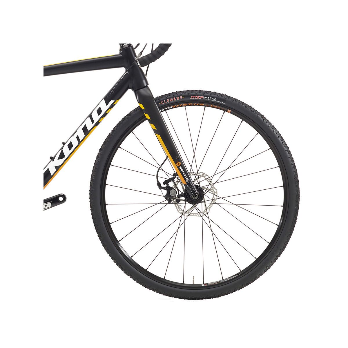 Kona Jake the Snake, matt black w/ white & yellow-orange fade decals - Bild 2