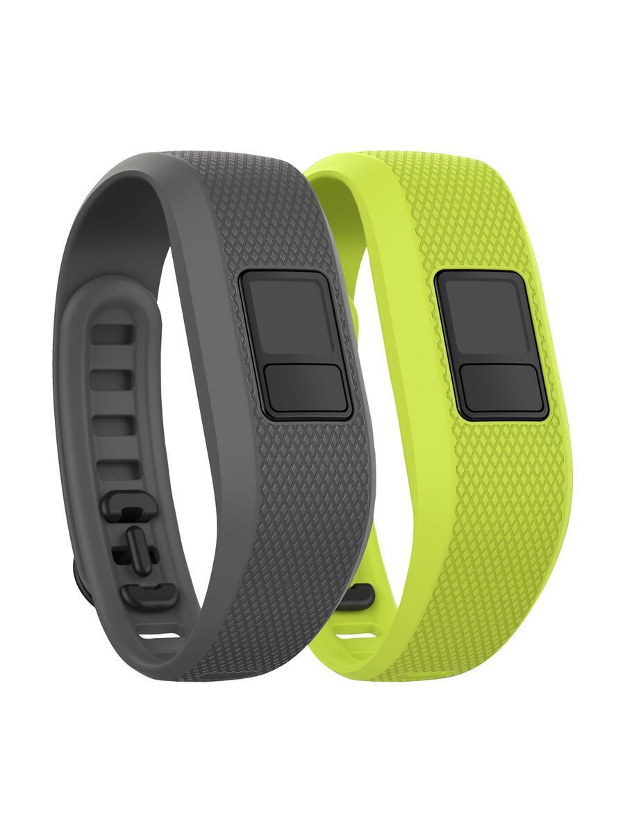 Garmin vivofit 3 Ersatzarmbänder, grau+grün - Bild 1