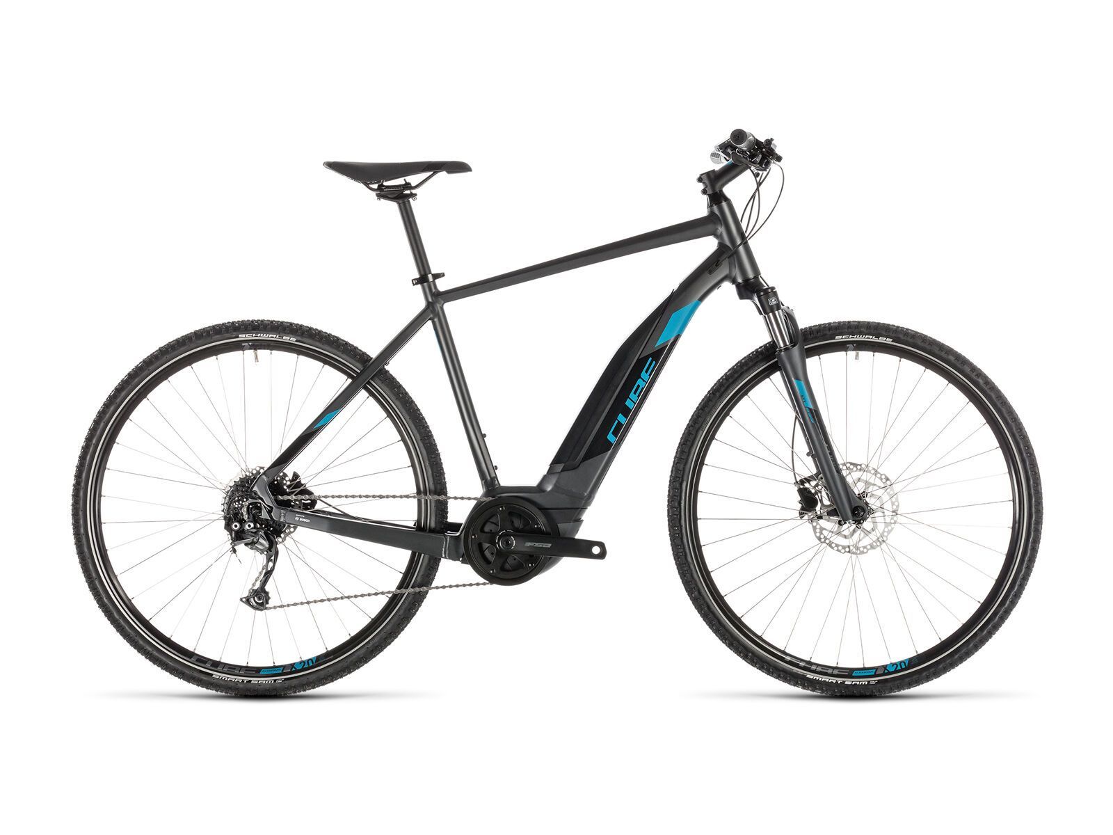 Cube Cross Hybrid One 400, iridium´n´blue - Bild 1
