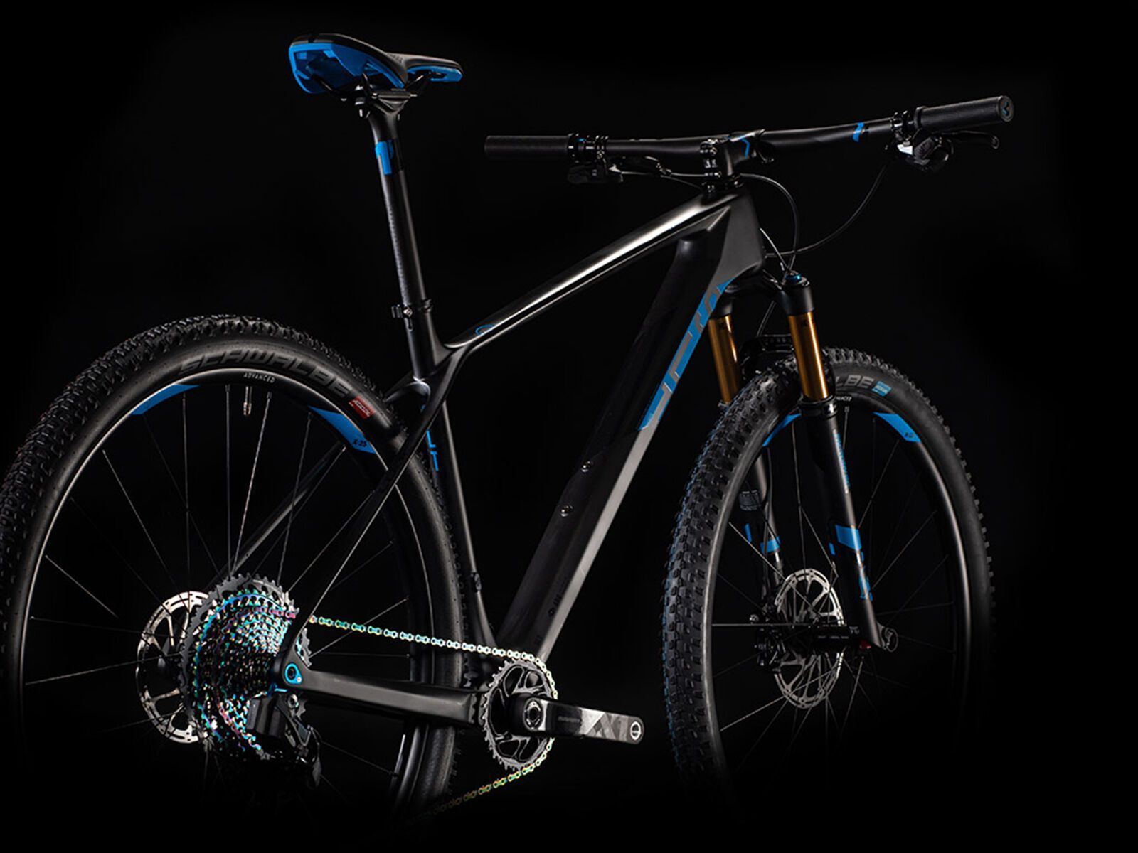 Cube Elite C:68X SLT, carbon´n´blue - Bild 2