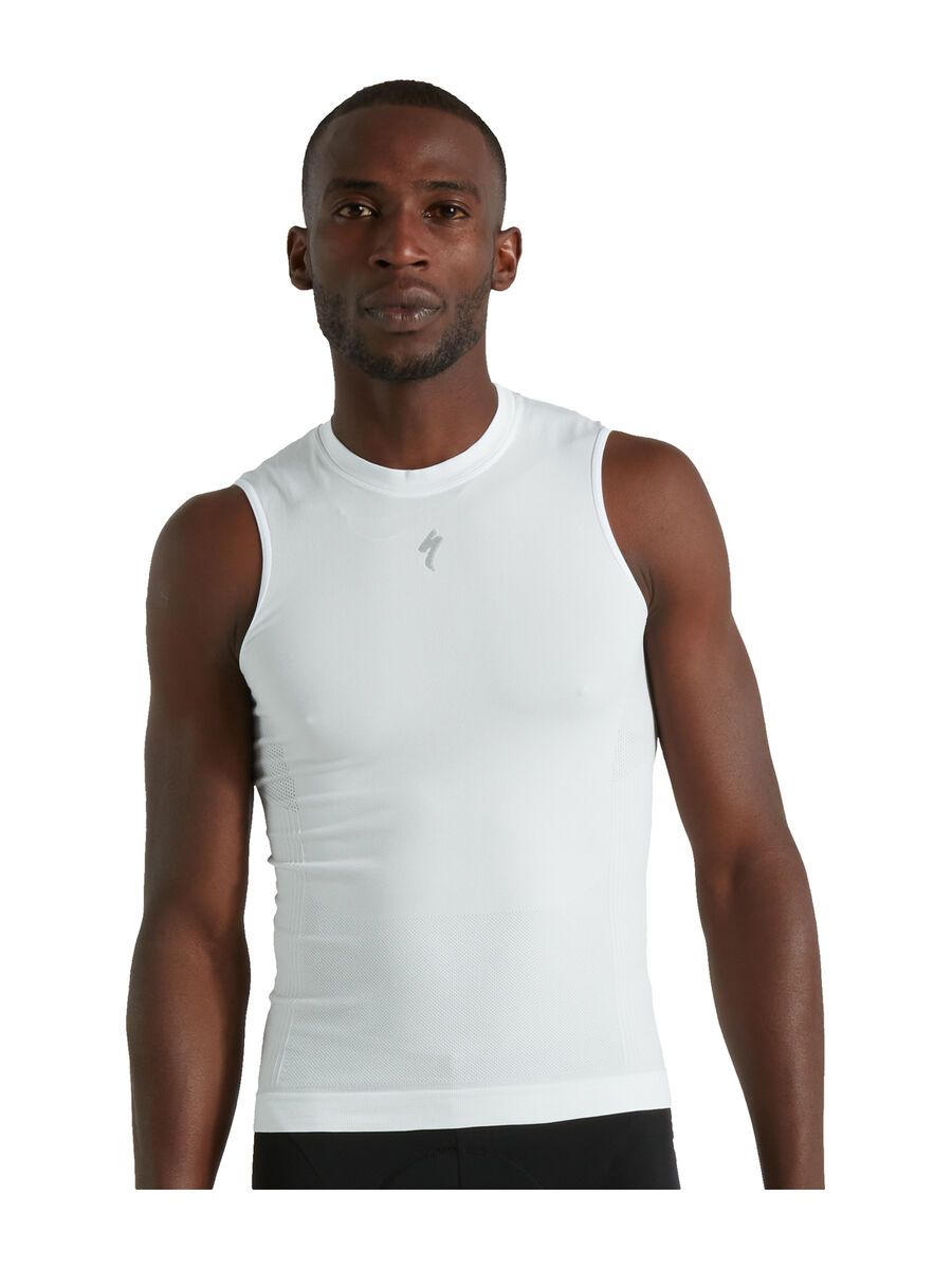 Specialized Men's Seamless Light Sleeveless Base Layer, white - Bild 1