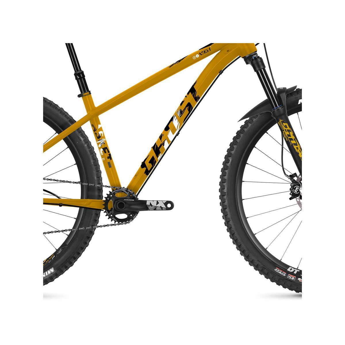 Ghost Asket 4.9 AL, spectra yellow/star white/night black - Bild 3