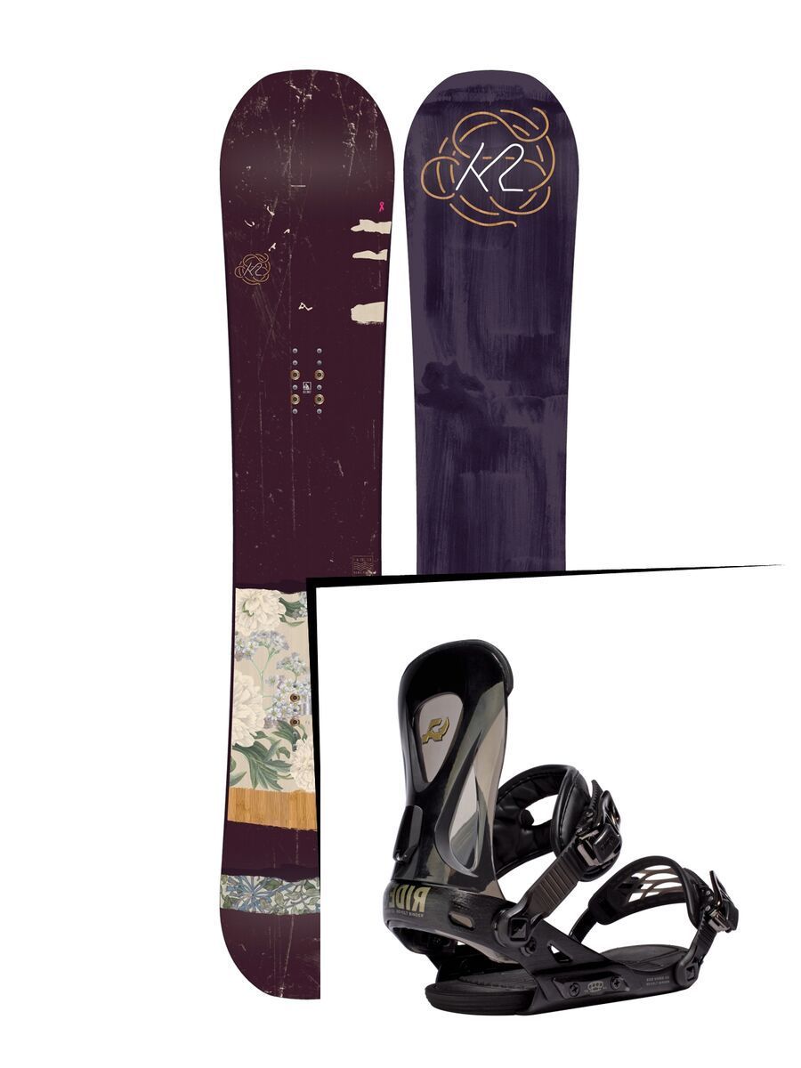 Set: K2 Wowpow 2016 + Ride Revolt (1178203S) - Bild 1