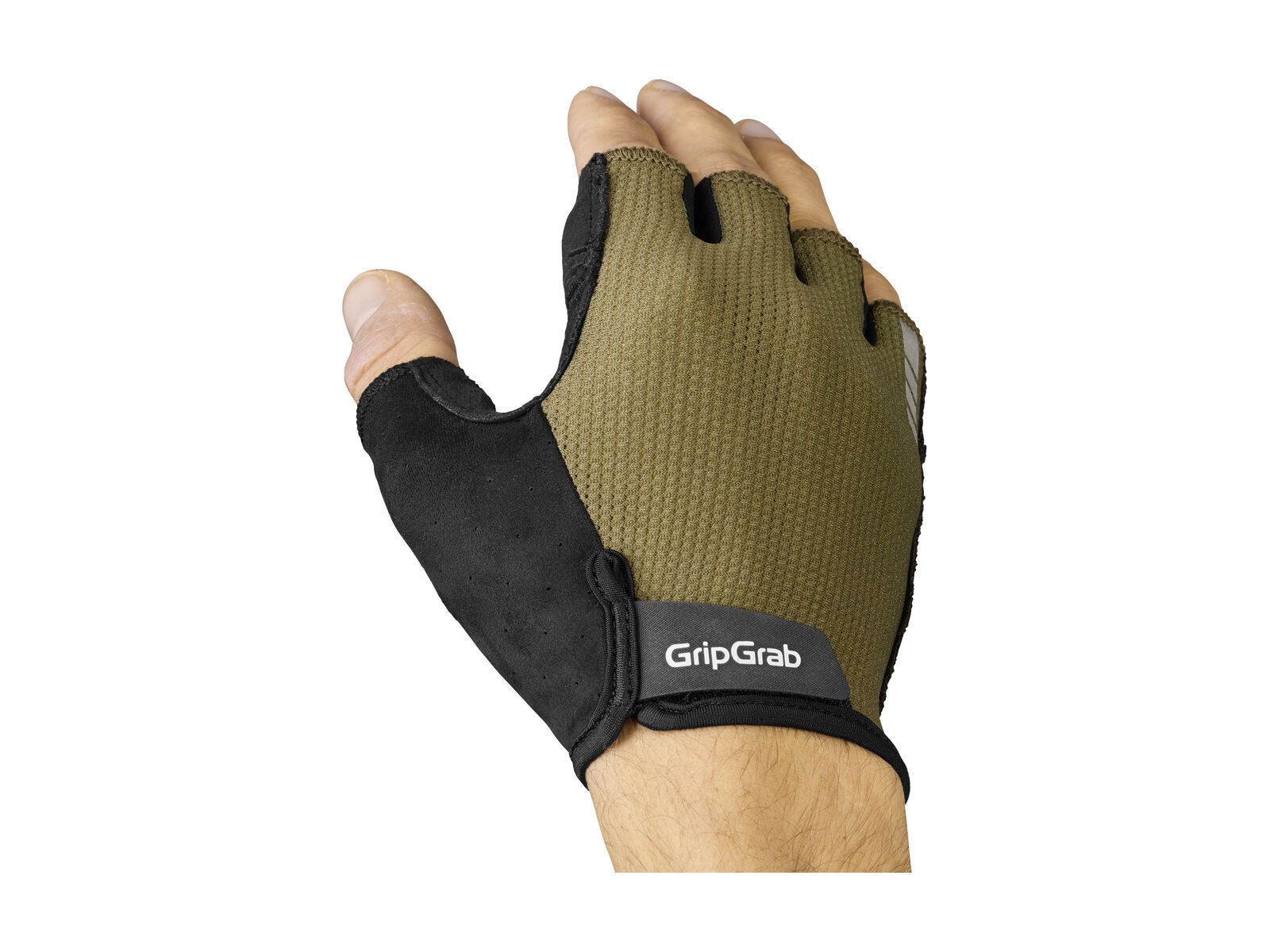 GripGrab EXPLR Padded Short Finger Summer Gloves, olive green - Bild 4