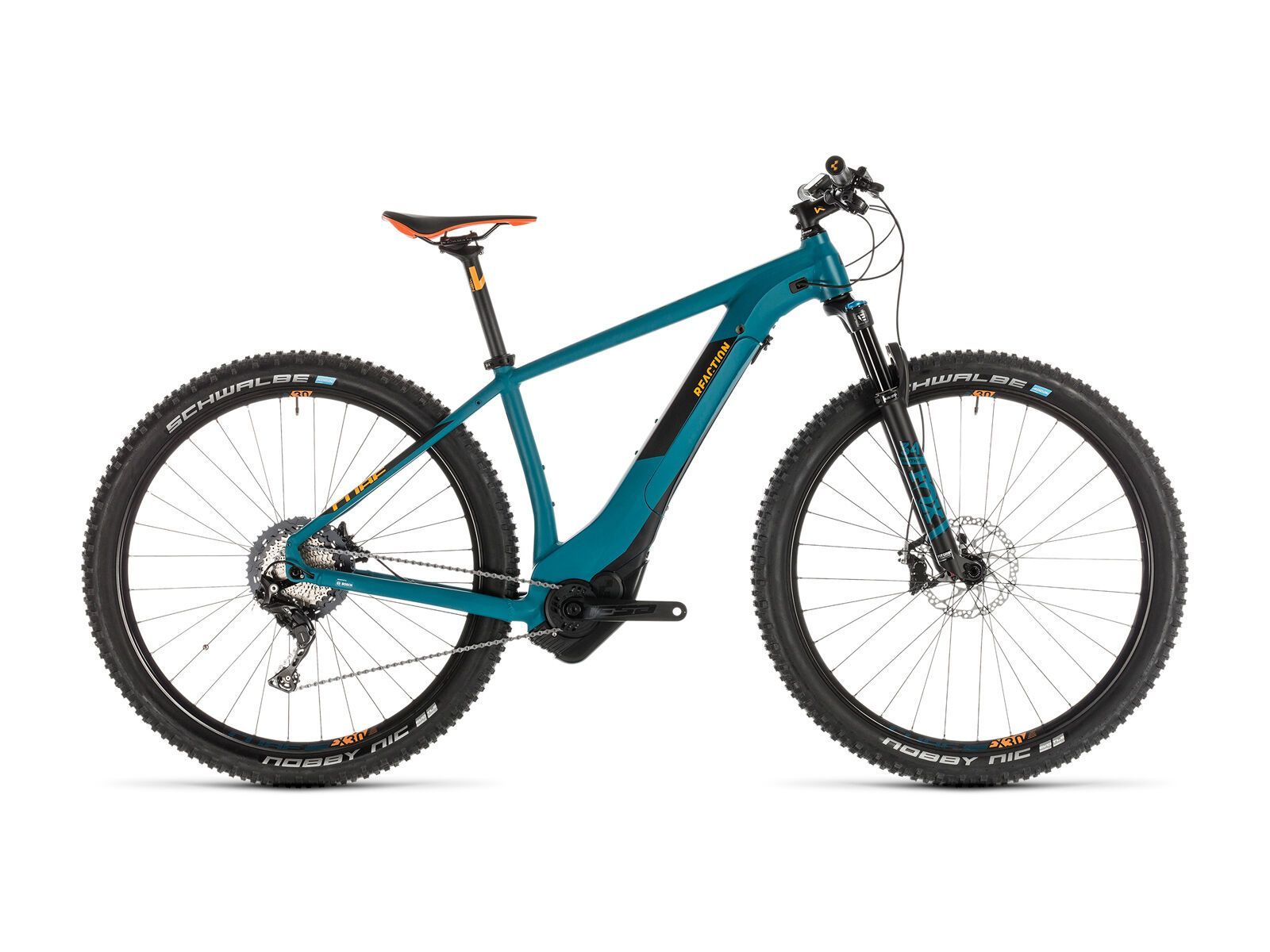 Cube Reaction Hybrid SLT 500 Kiox 27.5, pinetree´n´orange - Bild 1