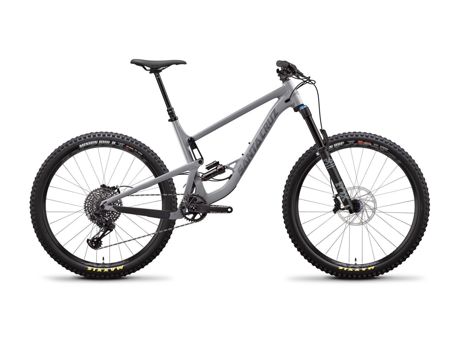 Santa Cruz Bronson AL S+, primer grey and silver - Bild 1
