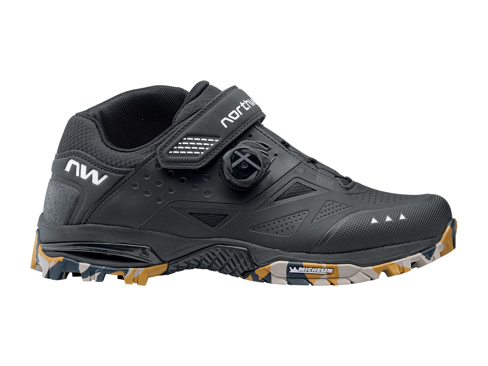 Northwave Enduro Mid 2, black/camo sole - Bild 1